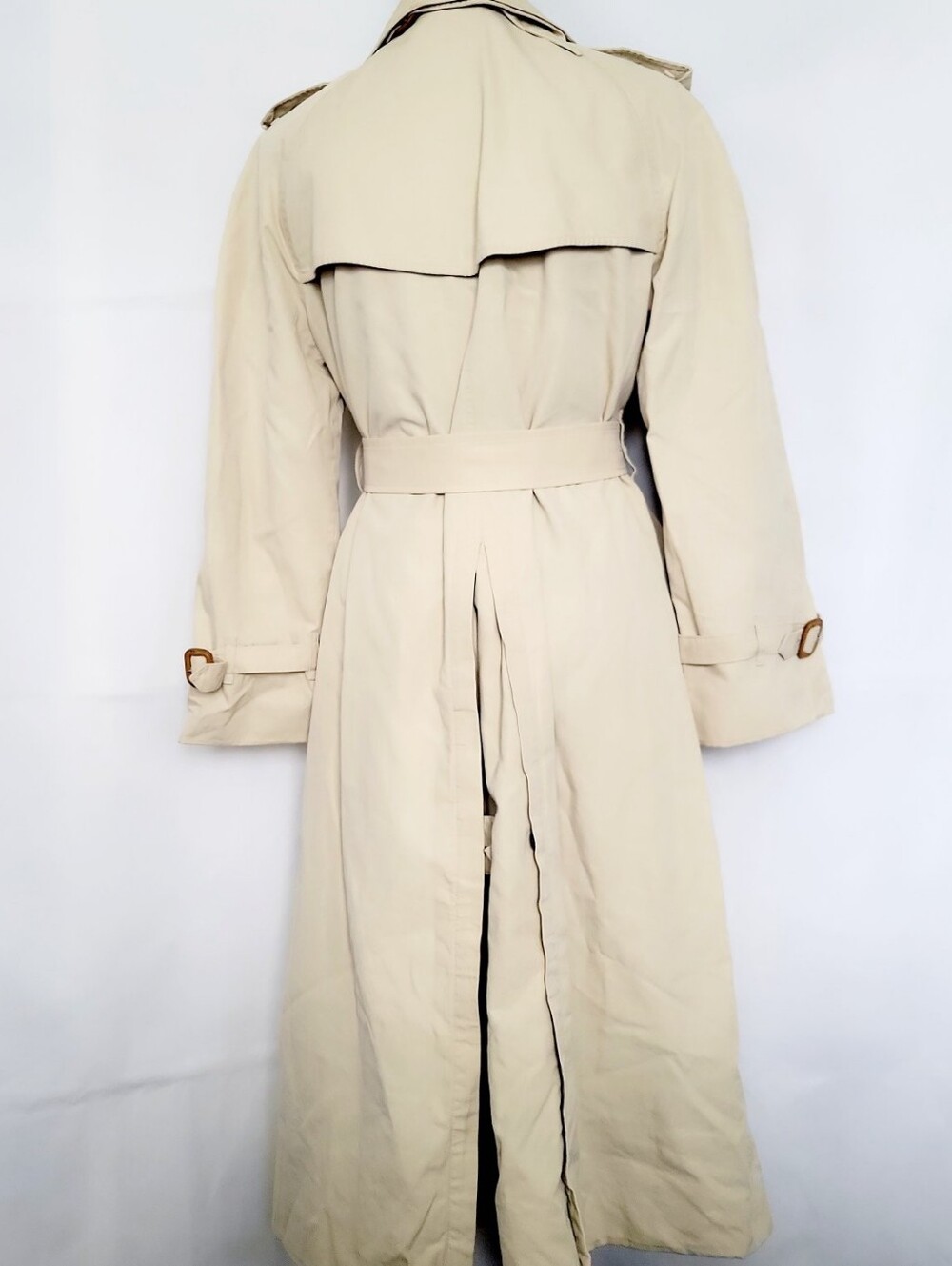 Burberry Classic Stone Garbadine Trench Coat - Picture 3 of 5
